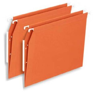 DOSSIER SUSPENDU KRAFT ORANGE POUR ARMOIRES
